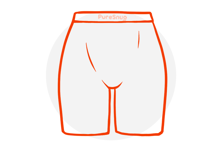 High-Waisted 8" Inseam Biker