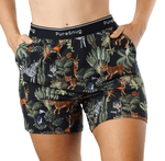 Stretchy, breathable women’s lounge shorts — the comfiest pick for Netflix binges or ultra-soft pyjamas. Sizes up to XXXL.