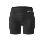 Black women's underwear with wide waistband . 