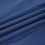 Close-up of PureSnug’s navy lounge short modal fabric with gentle diagonal folds, highlighting its soft texture