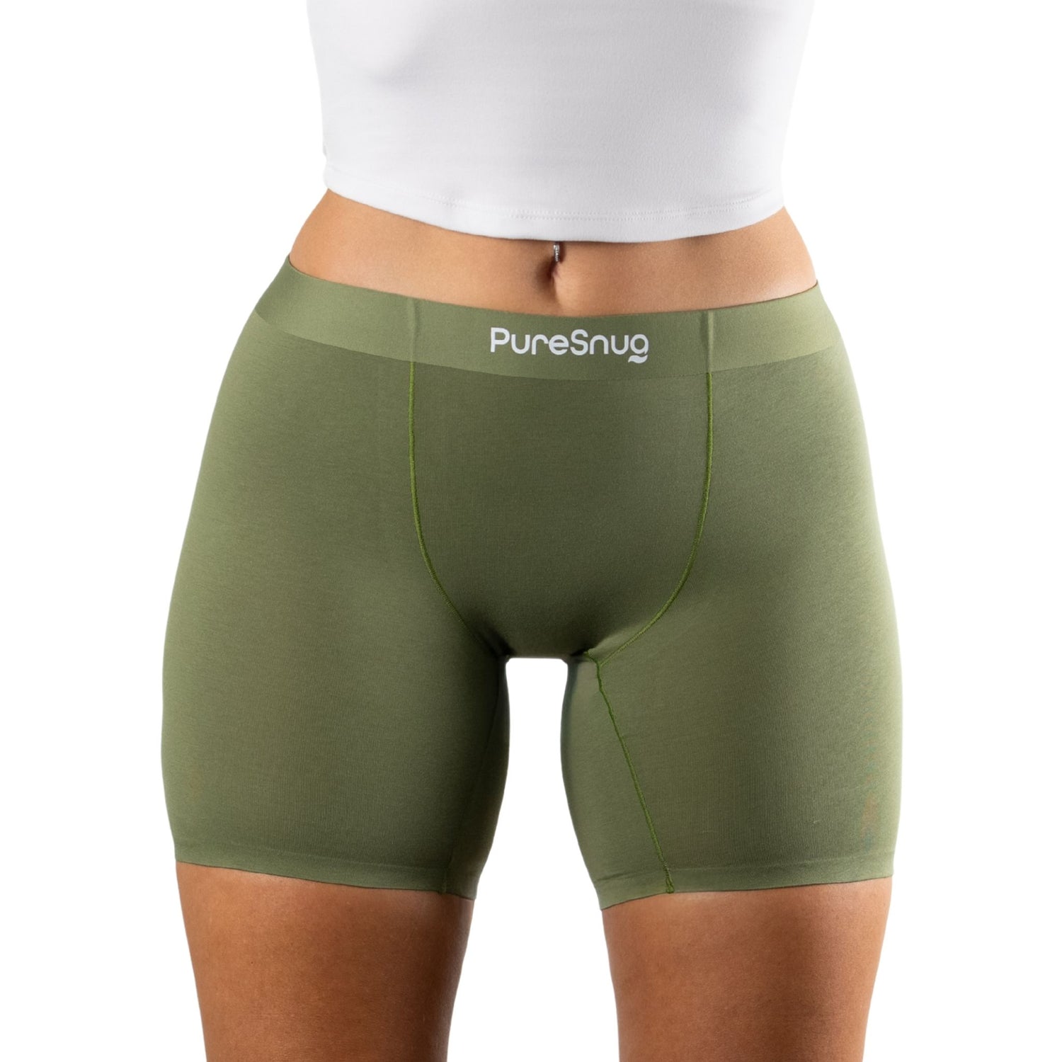 Olive Green (5" inseam) Women's Boxer Briefs